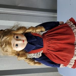 Nostalgia Doll Megan with tag.